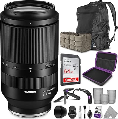 Tamron objective 70-180 mm F-2.8 DI III VXD for Sony E with fixing.. DIAYTAR NIGERIA brings a world of products to your fingertips with affordable prices and quick delivery.