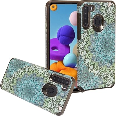 Celzen - For Samsung Galaxy A21 (-a215) - Image phone shell - AD1 Blue Flower.. DIAYTAR NIGERIA: Your partner in affordable online shopping with reliable 5-8 day shipping nationwide.