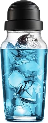 Shaker at Cocktail Godringer, Shaker in Martini, Italian manufacturing glass shaker plate, 538 g.. DIAYTAR NIGERIA: Putting quality products within reach of every Nigerian through our affordable marketplace.