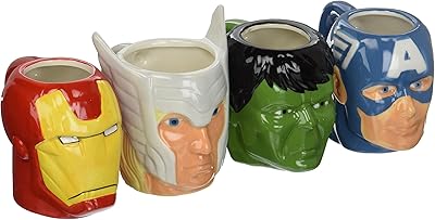 Marvel Avengers 4 -piece cups set.. Shop smarter with DIAYTAR Nigeria — affordable prices and a wide product range delivered in just 5 to 8 days.