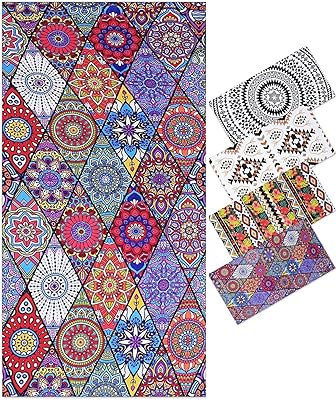 Large XL microfiber beach towel 74 "36" Quick drying comfortable for travel and swimming pool, perfect gift for women, men, mom, dad, best friend, girlfriend.. Shop with purpose at DIAYTAR NIGERIA and receive your purchases at unbeatable prices within the week.