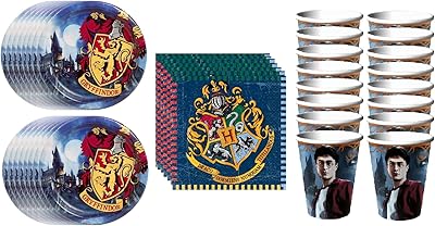 The Harry Potter birthday party supplies have 16 paper lunch plates.. Transform your shopping experience with DIAYTAR NIGERIA's vast product selection delivered at unbeatable prices.