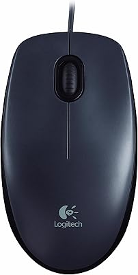 Logitech M90 (black) wired USB mouse (black).. Your complete shopping solution, DIAYTAR NIGERIA offers extensive choice with competitive prices and delivery.