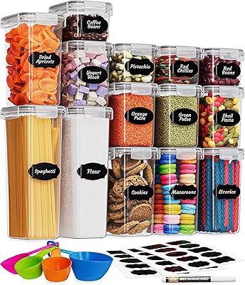 Tecom hermetic container of food storage with lids for the organization of the kitchen.. Shop with purpose at DIAYTAR NIGERIA and receive quality products at budget rates within 8 days.
