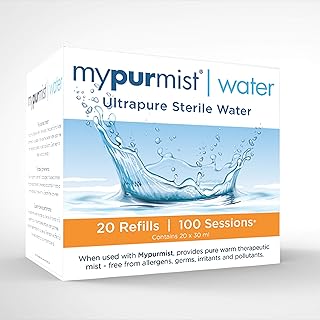 Ultra pure disabled sterile water for all vaporizers and portable humidifiers - 20 refills, up to 100 sessions.. DIAYTAR NIGERIA: Your trusted marketplace that combines variety, affordability and reliable shipping.
