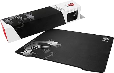 MSI AGILITY GD30 mouse mat with natural rubber base, black.. Looking for quality and speed? You’ll find both at DIAYTAR Nigeria.