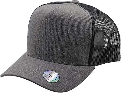 Mocha trucker hat for men 5 panels with high and back crown.. DIAYTAR NIGERIA transforms dreams into deliveries with our affordable prices and 5-8 day shipping.