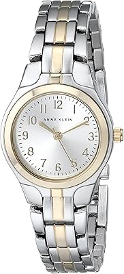 Quartz watch for women Ann Klein with analog display and stainless steel bracelet - 10-5491svtt, two -tone round case, one size.. Fast. Reliable. Affordable. DIAYTAR Nigeria is all that and more.