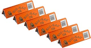 Orange zigzag rolling paper, 1 1/4-3 package, without model, pack of 6,.. DIAYTAR NIGERIA: Your trusted e-commerce partner with extensive product choices and affordable delivery.