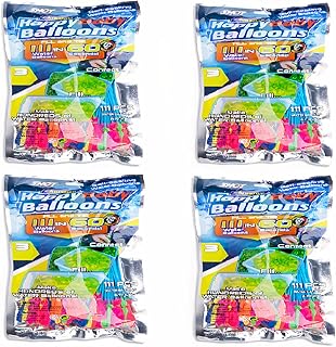 HAPPY BABY Pack of 4 self-speculating water balloons (444 water).. DIAYTAR NIGERIA: Where shopping dreams come true with budget-friendly prices and nationwide shipping.