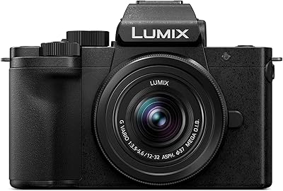 Camera without mirror Panasonic Lumix G100 4K for photo and video, integrated monitoring microphone, interchangeable objectives system micro oven oven, 12-32 mm lens, is hybrid 5 axes, dc-g100kk (black).. Shop for less and receive more with DIAYTAR NIGERIA's expansive e-commerce platform and nationwide delivery.