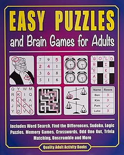Easy puzzles and reflection games for adults: understands the search for words, the search for differences, logical puzzles, memory games, crosswords, questioning games, questionnaire games and much more.. Quality and convenience delivered — shop DIAYTAR Nigeria now.