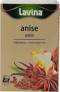 Infusion based on Lavina Anise plants 20s wrapped sachets (2g x 20).. Your shopping dreams realized through DIAYTAR NIGERIA's affordable platform with reliable delivery times.