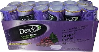 Dixie 4 glucose tablets, grapes, pack of 12 dixie 4, 10 tablets per tube, each tablet contains 4 grams of rapid action carbohydrates.. DIAYTAR NIGERIA makes online shopping accessible to all with budget-friendly prices and reliable delivery.