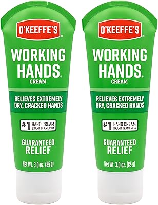Hand cream O'Keeffe's Working Hands, relieves and repairs very dry hands, 3 oz tube, (2) package.. Experience the ultimate in shopping convenience with DIAYTAR NIGERIA's vast catalog and 5-8 day delivery.