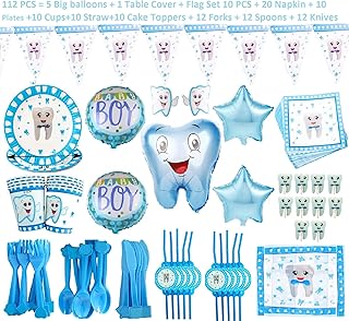 Party decorations supplies for first tooth for babies boys 112.. DIAYTAR NIGERIA: Where every shopping need is met with affordable prices and timely delivery.