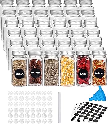 Set of 36 spice pots in valiant glass with 40.. Transform your shopping experience with DIAYTAR NIGERIA's vast product selection delivered at unbeatable prices.
