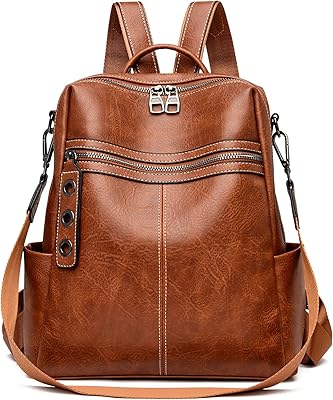 Women's backpack mode mode convertible strap with real leather leather travel bag backpack ladies handbag.. Discover shopping reimagined with DIAYTAR NIGERIA's extensive catalog and 5-8 day delivery service.