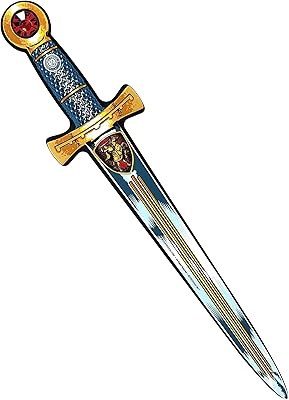 Children's Lion Touch Knight Sword | Foam toy for children and toddlers with medieval riding style | safe weapons and combat armor for disguises and costumes.. Nigeria's fastest-growing e-commerce site offers unbeatable prices and delivery within 8 days.