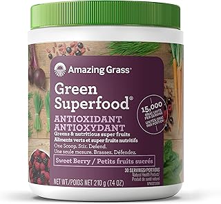 Amazing Grass Green Superfood Antioxidant Sweet Bays (210 grams).. Experience the future of online shopping with DIAYTAR NIGERIA's extensive product range and competitive pricing.