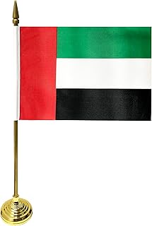 Table flags of the United Arab Emirates 3 Pieces/Package 15 x 21 cm.. Your everyday shopping companion, DIAYTAR NIGERIA offers unbeatable value with nationwide delivery.