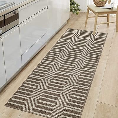 Sekin corridor carpet Size 65 x 180 cm non -slip for laundry carpet washable floor mats for entrance, kitchen and laundry room.. Transform your online shopping experience with DIAYTAR NIGERIA's affordable and diverse marketplace.