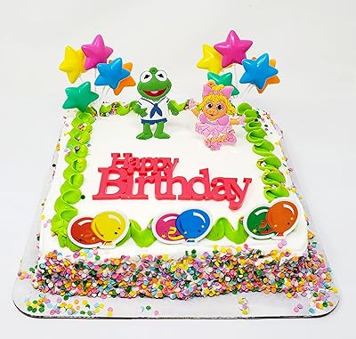 Set of cupcake decorations Muppet Babies with Muppets Kermit Miss Piggy.. Whether it’s gadgets or groceries, DIAYTAR Nigeria delivers in less than 8 days.