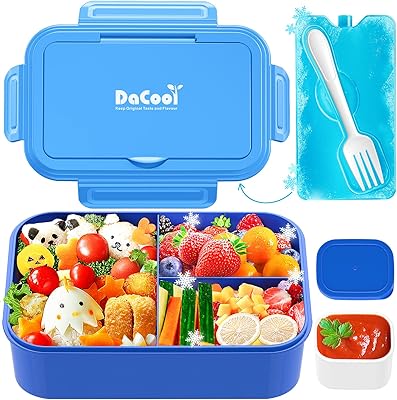 Dakool Kids Chill Lunch Box 13 L Removable Lunch box for children with 3+1.. DIAYTAR NIGERIA brings the market to your fingertips with affordable prices and swift delivery services.