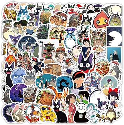 Ghibli studio stickers 100 pieces waterproof sticker in vinyl anime for adult adolescent children skateboard computer computer.. Discover endless possibilities with DIAYTAR NIGERIA's extensive product range and affordable shipping.