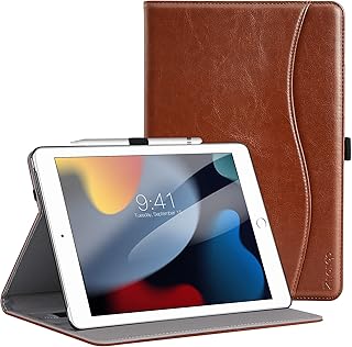 IPAD case 7th generation 10.2 inches 2019, thin foldable case in luxury leather PU with standby/Automatic awakening function, Brown.. DIAYTAR NIGERIA transforms dreams into deliveries with our affordable prices and 5-8 day shipping.