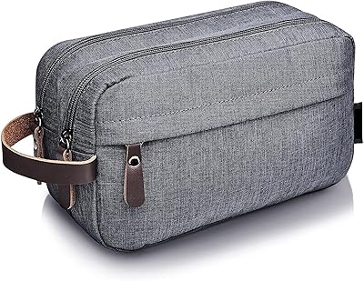 Toiletry bag for women and men, cosmetic storage bag in large capacity waterproof oxford fabric, double -layer foldable suspended storage bag, gray, gray.. Shopping has never been easier — DIAYTAR Nigeria delivers it all in 5–8 days.