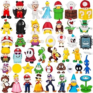 Set of 48 mini super Mario Bros figurines. For children, cupcake decoration toys.. Experience the ease of one-stop shopping with DIAYTAR NIGERIA's diverse catalog and nationwide delivery.
