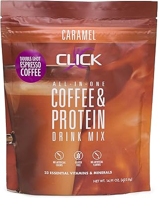 Complete drink replacement mixture clickclick proteins and coffee, caramel, 433 g.. Discover why DIAYTAR NIGERIA is the smart shopper's choice for affordable products delivered nationwide.