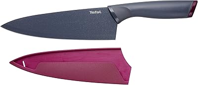 Tefal chef knife with size 20 cm lid of Fresh Kitchen.. DIAYTAR NIGERIA makes quality accessible with low prices and reliable 5-8 day nationwide delivery.