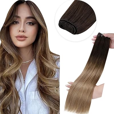 Lavo 18 inch human hair extensions, Smooth Remy Hair Extensions, Shaded Blond Blond Brown, 100 g.. DIAYTAR NIGERIA brings retail convenience to your screen with affordable prices and dependable shipping.