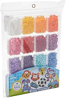 Colorful pearls pearl with storage tray for manual work for children, 4000 pieces.. Discover shopping simplified with DIAYTAR NIGERIA's comprehensive platform and reliable 5-8 day shipping.