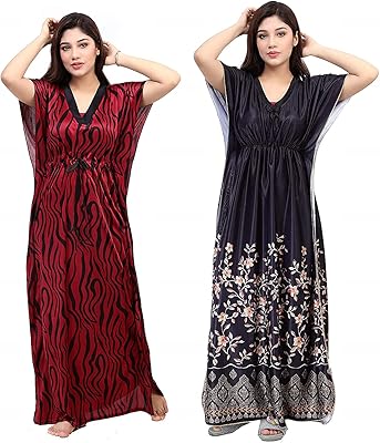 Long evening silk dress with geometric print G4Girl for women (package of 2).. Experience the power of choice with DIAYTAR NIGERIA's vast catalog and affordable 5-8 day delivery.
