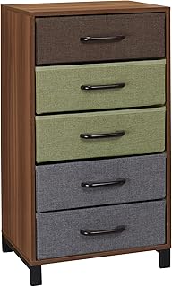 Wooden dresser with 5 drawers Household Essentials 8035-1 | Night table for storage | honey maple.. From tech gadgets to groceries, DIAYTAR Nigeria is your all-in-one online store. And the best part? Delivery happens fast — between 5 to 8 days.