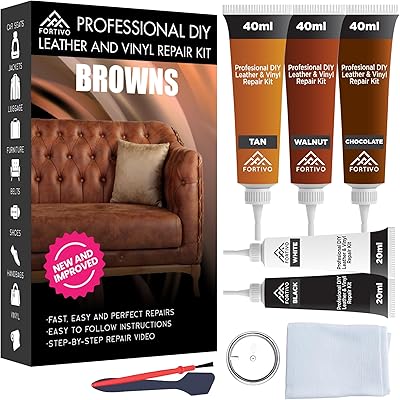 Leather and vinyl repair kit, Faith repair kit, leather furniture repair kit, stripe repair on leather, leather sofa repair, leather furniture repair kit, dyeing for brown leather.. Get more for less on DIAYTAR Nigeria — Nigeria’s favorite e-commerce platform.