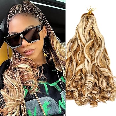 Amir hair 8 packs of 16-inch curved French braided hair, extensions of pre-stretched wavy synthetic hair (27613#).. Great products, lower prices, fast delivery — DIAYTAR Nigeria has it all.