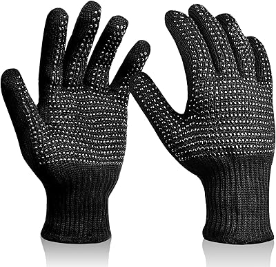 2 -piece heat resistant gloves with silicone bumps, heat -resistant hairstyle resistant gloves for hairstyle.. Shop from anywhere in Nigeria and receive your DIAYTAR purchases at affordable prices within a week.