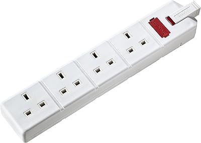 Masterplug ELS134W-01 Permaplug 4 sockets with power indicator, without sheet or cable, 13a, white.. Fast, easy, and affordable — that’s shopping the DIAYTAR Nigeria way.