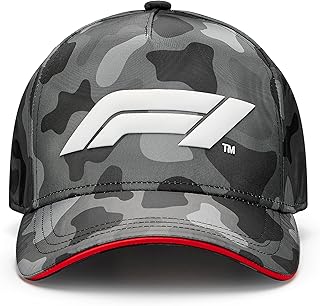 Formula 1 - Official products - F1 camo hat - unisex - black - Size: single size, black, one size, black, one size.. DIAYTAR NIGERIA: Bridging the gap between consumers and quality products with affordable nationwide shipping.