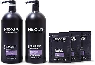 After-shampoo shampoo and 3 Nexus Kerafix masks for hair treatment.. From checkout to your doorstep in less than a week — DIAYTAR Nigeria.