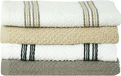 Set of kitchen tea towels (38 x 64 cm) cotton teales.. DIAYTAR Nigeria: Where affordability meets speed and quality.