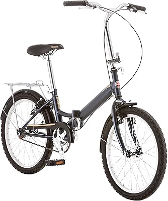 Schwin Hing folding bike for adults, 20 "wheels, rear luggage rack, transport bag, multicolored.. Whether you're in Lagos, Abuja, or anywhere in between, DIAYTAR Nigeria ensures your online shopping experience is smooth, affordable, and fast.