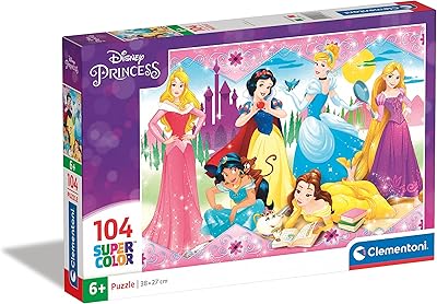 Clementoni 27086 Super Color Princess - Puzzle 104 pieces from 6 years old, several children Putch with personalized building and coloring materials, children's thinking game.. Shop from our extensive catalog at DIAYTAR NIGERIA and enjoy doorstep delivery in just 5-8 days.
