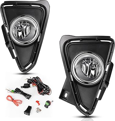 Yitamotor fog lights Compatible with the RAV4 replacement fog lights 16 17 18 2016 2017 2017 (12 V 55 W H11, Wiring beam and switch).. DIAYTAR NIGERIA brings quality products to every corner of Nigeria at prices everyone can afford.