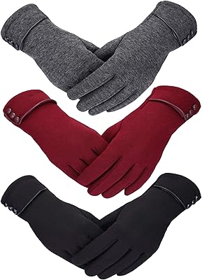Batelay 3 pairs of winter gloves for women, hot gloves to the touch, windbreaker gloves for women and girls for winter.. Shop the future with DIAYTAR NIGERIA - thousands of products, unbeatable prices, delivery within a week.