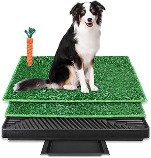 Brian & Danny Grass carpet for dogs with tray, large dog litter tray with 2 artificial lawn (20 "x 25").. Your budget-friendly online marketplace, DIAYTAR NIGERIA delivers a world of products in just 5-8 days.